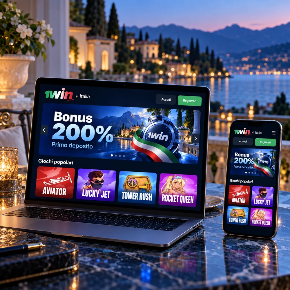 1win casino bonus e giochi del conto